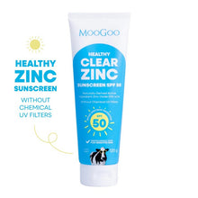 MooGoo Clear Zinc Sunscreen SPF 50 120g
