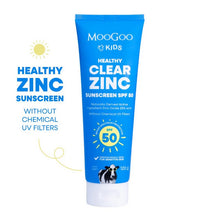 MooGoo Kids Clear Zinc Sunscreen SPF 50 120g