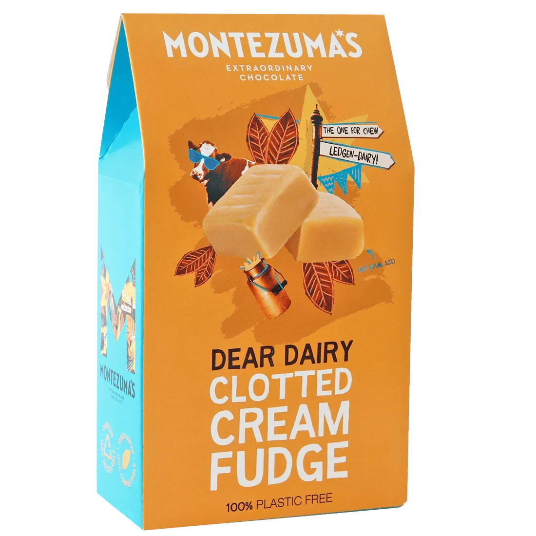 Montezumas Chocolate Dear Dairy Vanilla Fudge 150g