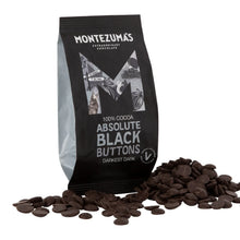 Montezumas Chocolate Absolute Black Buttons Darkest Dark Chocolate Buttons 120g