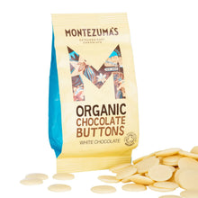 Montezumas Chocolate Organic White Chocolate Buttons 120g