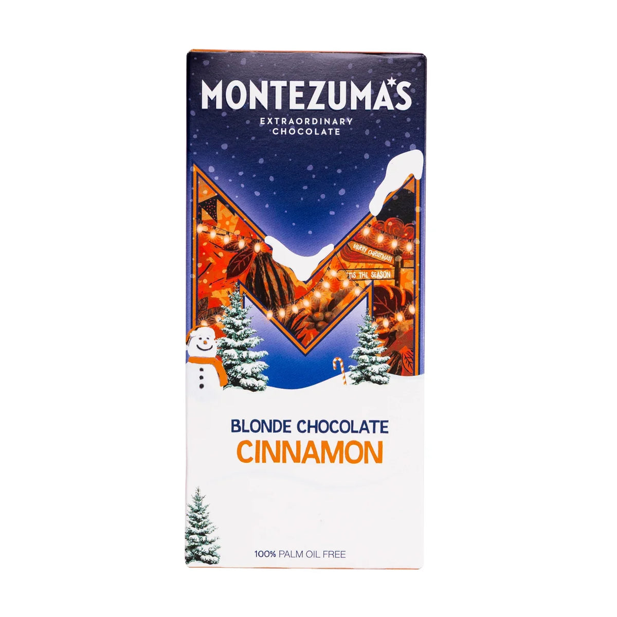 Montezumas Chocolate Blonde Chocolate Cinnamon 90g