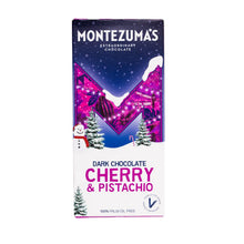 Montezumas Chocolate Dark Chocolate Cherry Pistachio 90g
