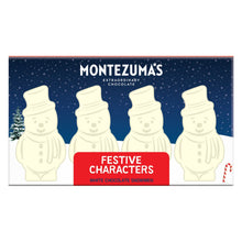 Montezumas Chocolate White Chocolate Snowmen Shapes 60g