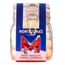 Montezumas Chocolate White Chocolate Caramel Snowballs Jar 450g