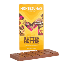 Montezumas Chocolate Butter Nutter - Milk Chocolate with Peanut Butter Truffle Bar 90g