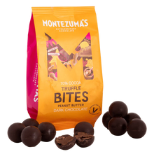 Montezumas Chocolate Truffle Bites Dark Chocolate Peanut Butter 120g