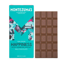 Montezumas Chocolate Happiness - Milk Chocolate with Salted Caramelised Hazelnuts 90g
