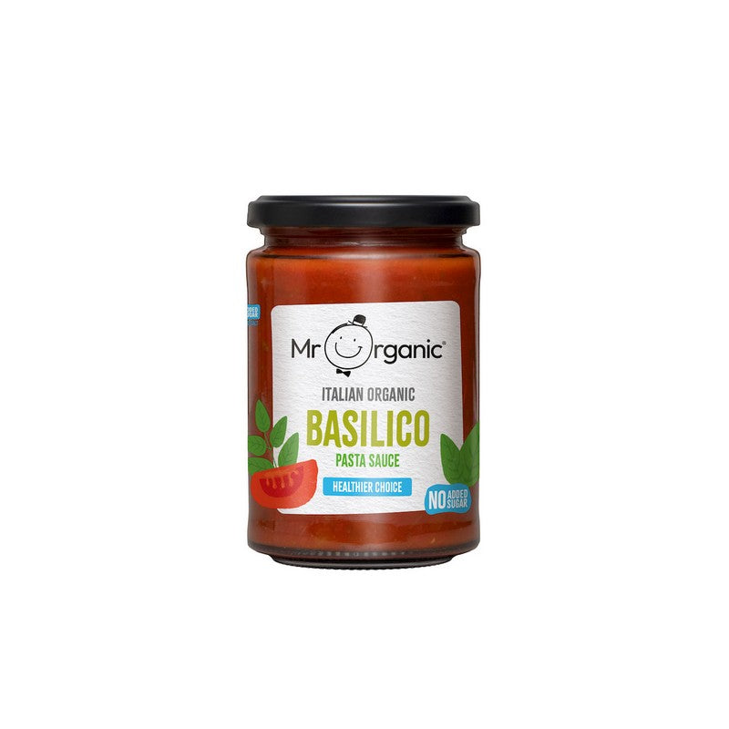 Mr Organic Healthier Choice Basilico Pasta Sauce 350g