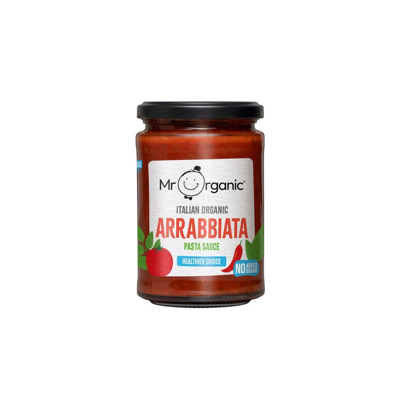 Mr Organic Healthier Choice Arrabbiata Pasta Sauce 350g