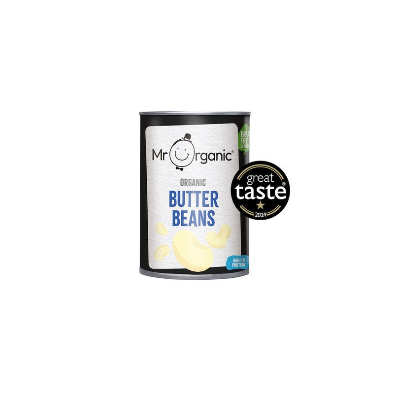 Mr Organic Butter Beans 400g