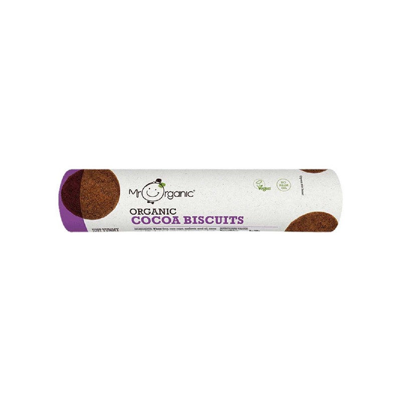 Mr Organic Cocoa Biscuits 250g