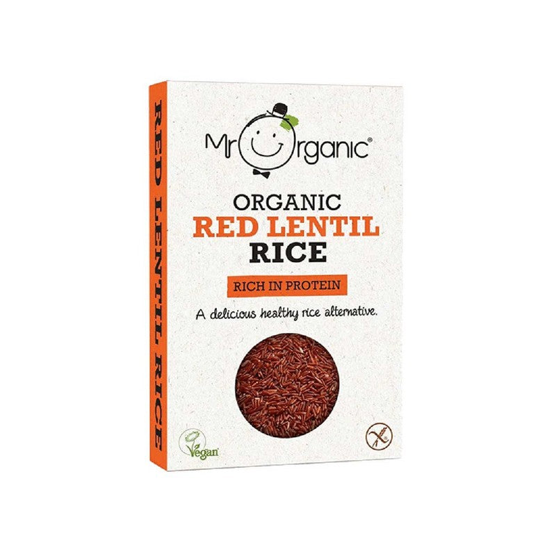 Mr Organic Red Lentil Rice 250g