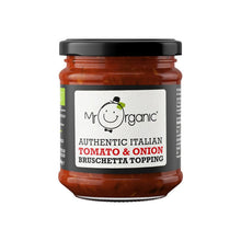 Mr Organic Italian Tomato & Red Onion Bruschetta Topping 200g