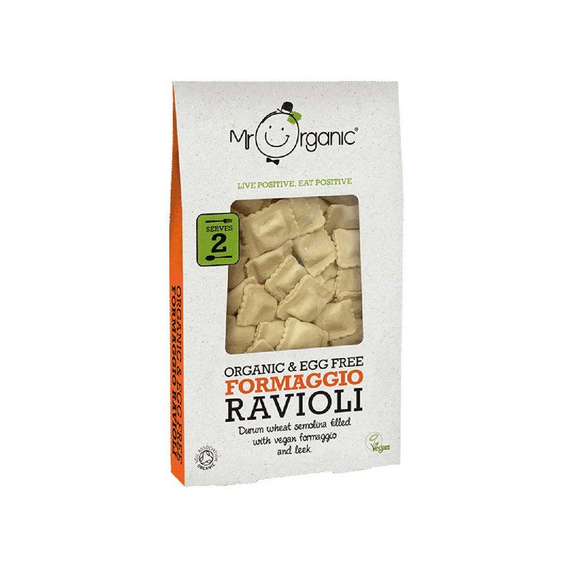 Mr Organic Vegan Formaggio Ravioli 250g