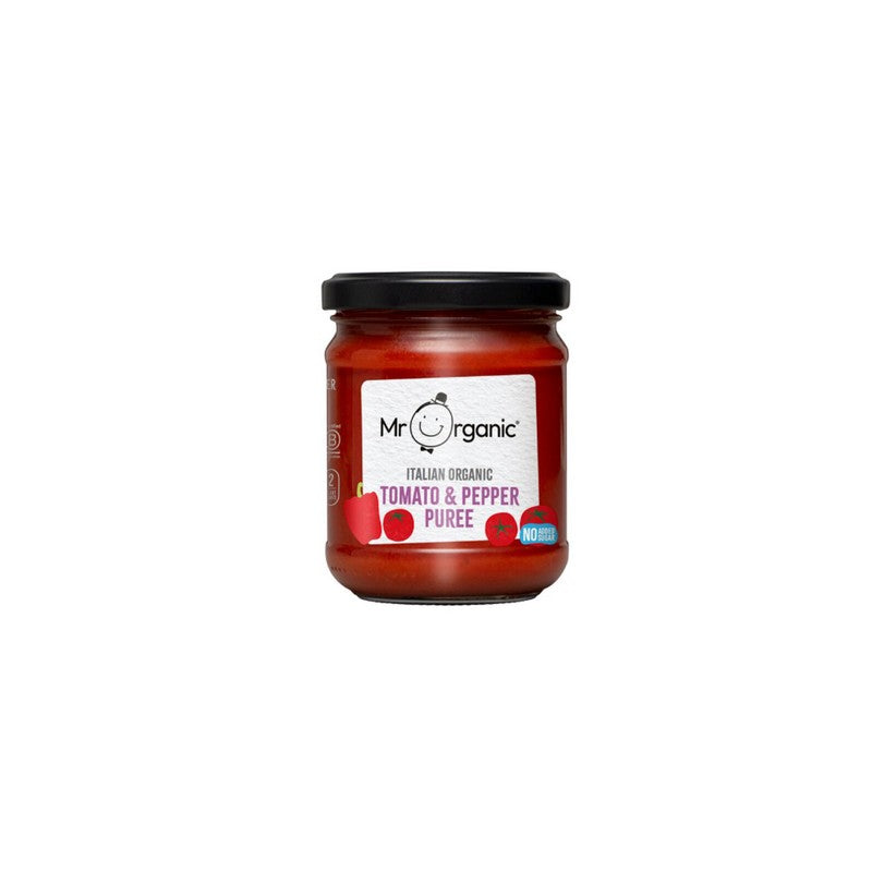 Mr Organic Organic Tomato & Pepper Puree 200g
