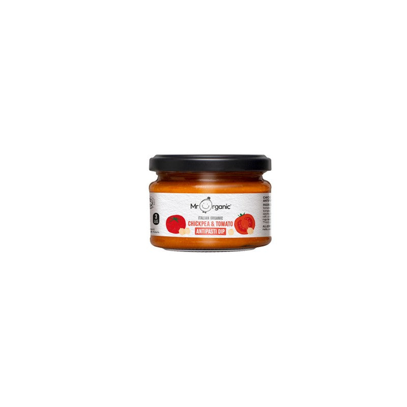 Mr Organic Chickpea & Tomato Antipasti Dip 230g