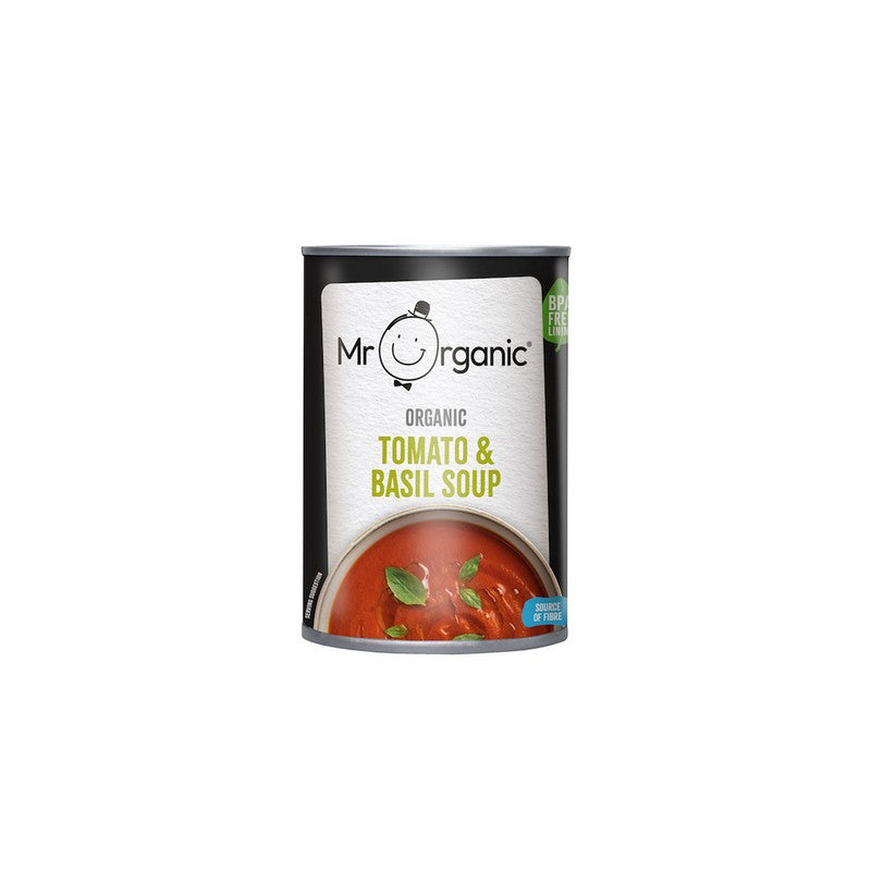 Mr Organic Tomato & Basil Soup 400g