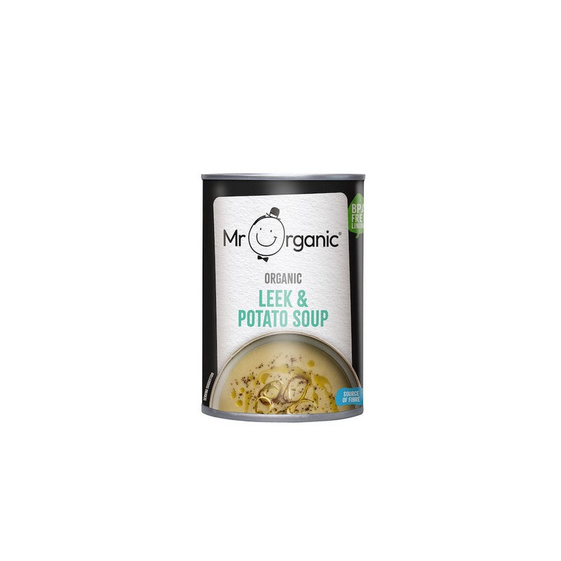 Mr Organic Leek & Potato Soup Soup 400g