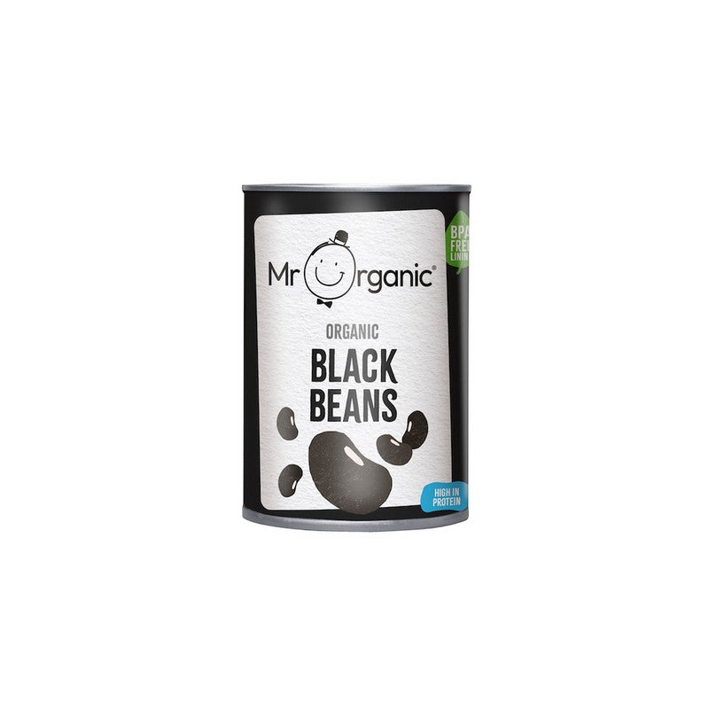 Mr Organic Black Beans 400g