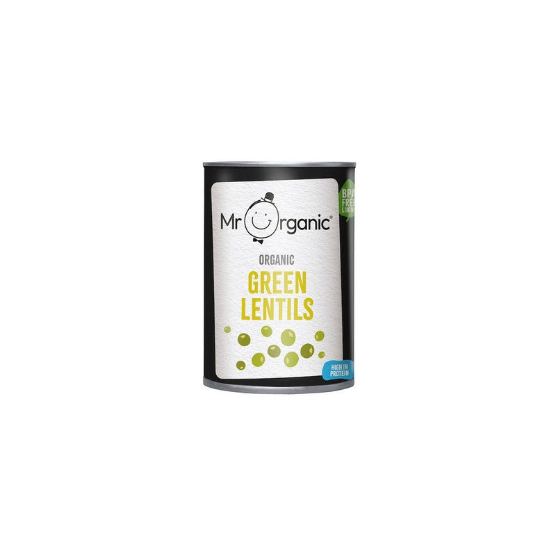 Mr Organic Green Lentils 400g