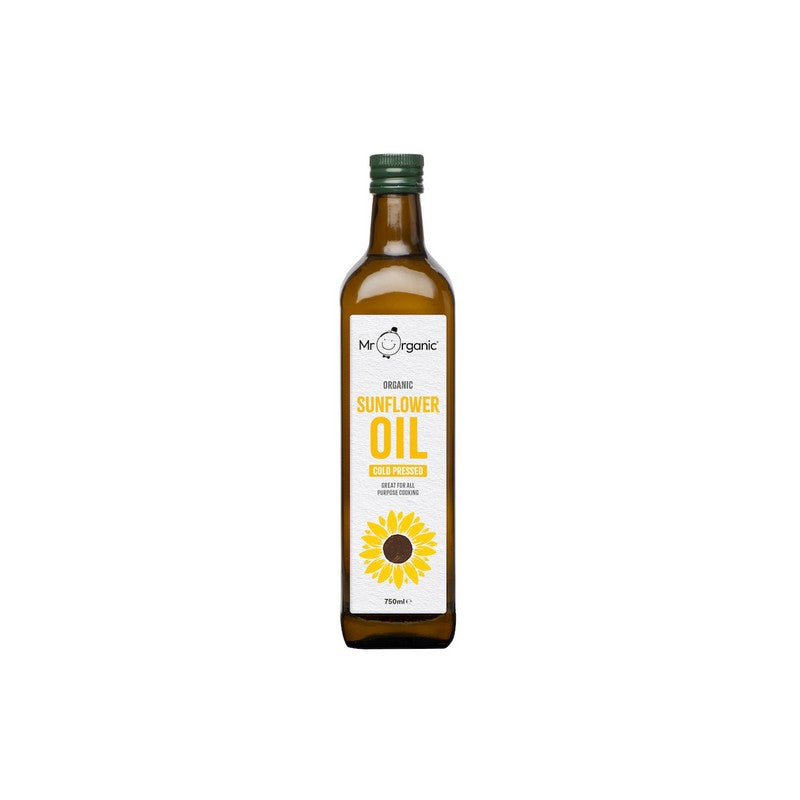 Mr Organic Italian Sunflower Oil 750ml