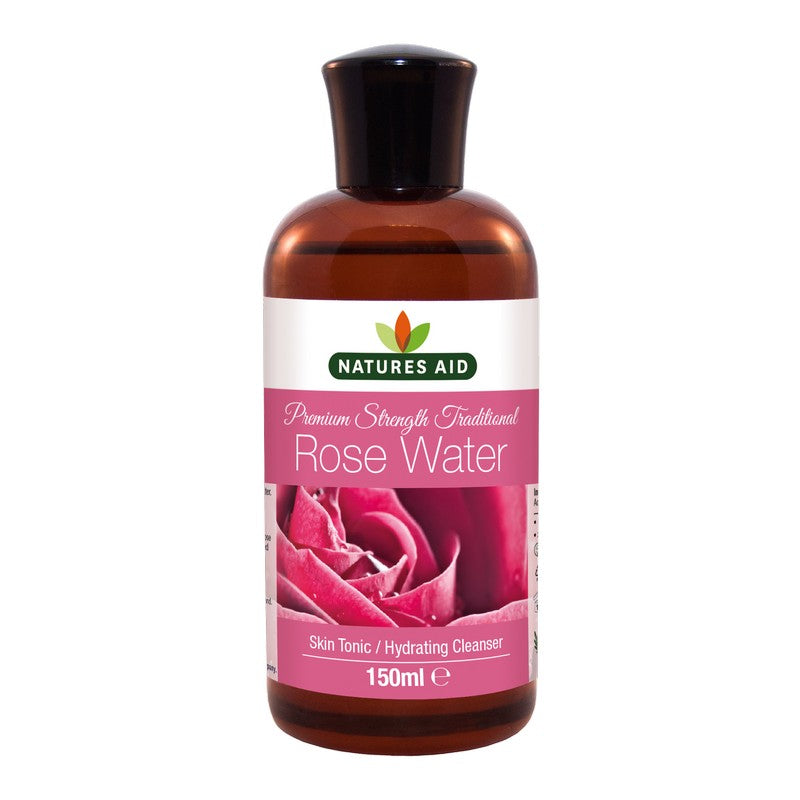 Natures Aid Premium Strength Traditional Rosewater 150ml