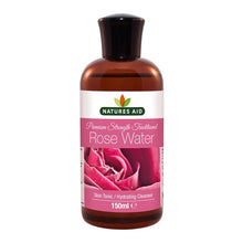 Natures Aid Premium Strength Traditional Rosewater 150ml