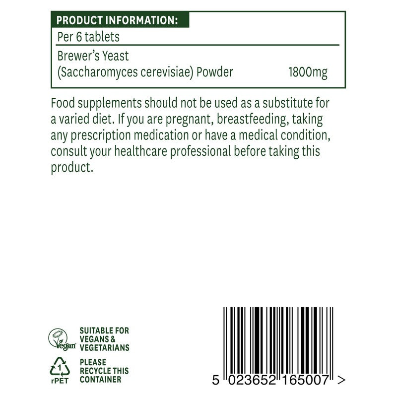 Natures Aid Brewers Yeast 300mg 500 Tablets