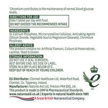 Natures Aid Chromium Picolinate 200µg elemental 90 Tablets
