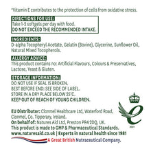 Natures Aid Vitamin E 200iu Natural Form 60 Softgels