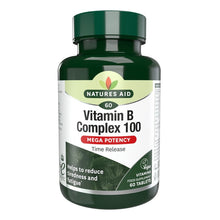 Natures Aid Vitamin B Complex 100 Time Release (Mega Potency)