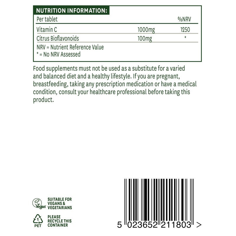 Natures Aid Vitamin C 1000mg Time Release