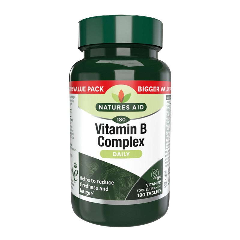 Natures Aid Vitamin B Complex 180 Tablets