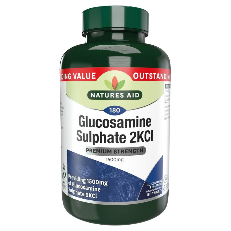 Natures Aid Glucosamine Sulphate 1500mg (High Strength)