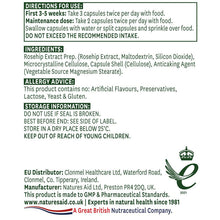 Natures Aid Rosehip 750mg 120 Capsules