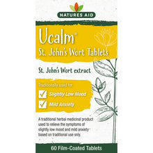 Natures Aid Ucalm® 300mg (Equivalent 1500mg-2100mg of St Johns Wort Herb)