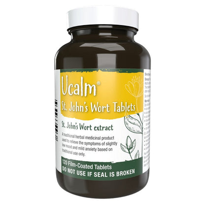 Natures Aid Ucalm® 300mg (Equivalent 1500mg-2100mg of St Johns Wort Herb)