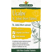 Natures Aid Ucalm® 300mg (Equivalent 1500mg-2100mg of St Johns Wort Herb)
