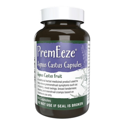 Natures Aid PremEeze® Agnus Castus 400mg 60 Capsules