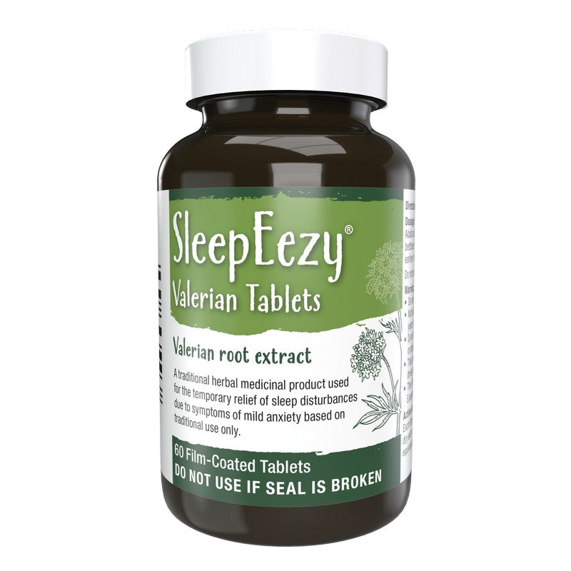 Natures Aid SleepEezy® 150mg (Equivalent 750mg - 900mg of Valerian root) 60 Tablets