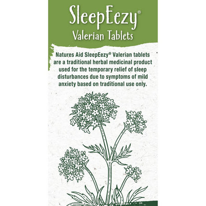 Natures Aid SleepEezy® 150mg (Equivalent 750mg - 900mg of Valerian root) 60 Tablets