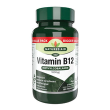 Natures Aid Vitamin B12 1000ug (Sublingual) 180 Tablets
