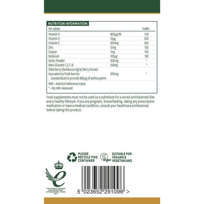 Natures Aid Beta-Glucans Immune Support +