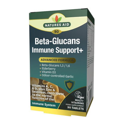 Natures Aid Beta-Glucans Immune Support +