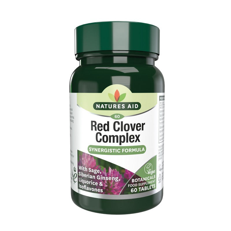 Natures Aid Red Clover Complex with Sage, Siberian Ginseng & Liquorice