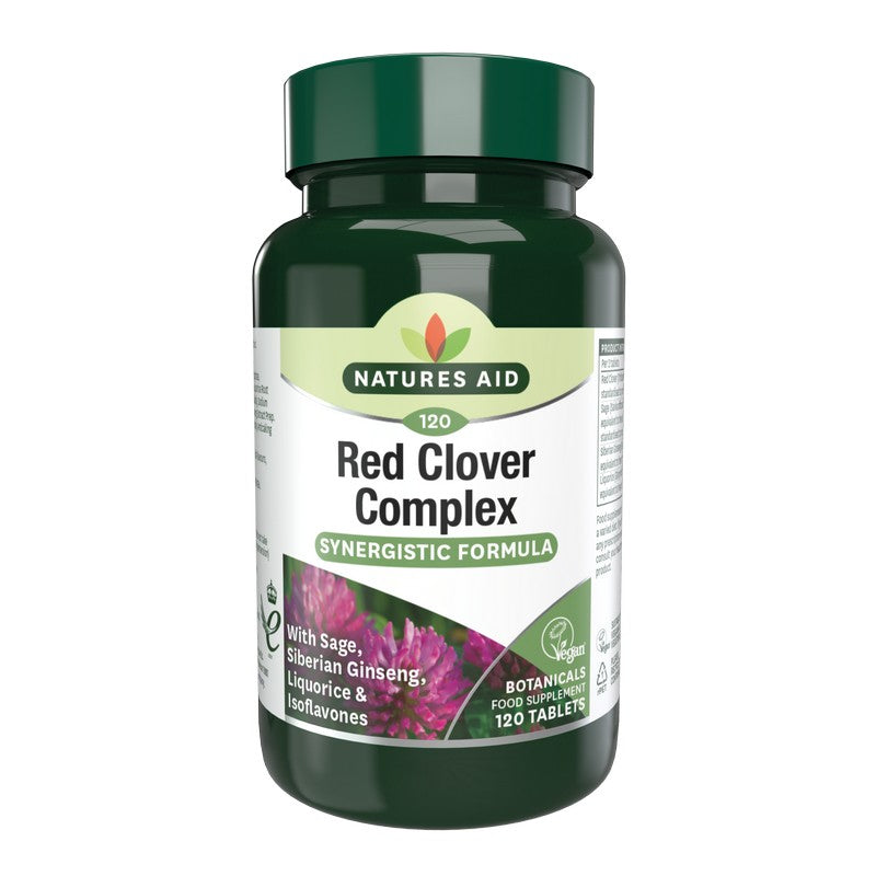 Natures Aid Red Clover Complex with Sage, Siberian Ginseng & Liquorice