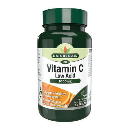 Natures Aid Vitamin C 1000mg Low Acid