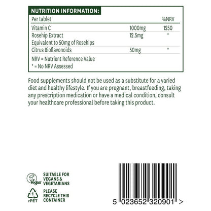 Natures Aid Vitamin C 1000mg Low Acid