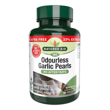 Natures Aid Garlic Pearls (Odourless) One-a-day 120 Tablets